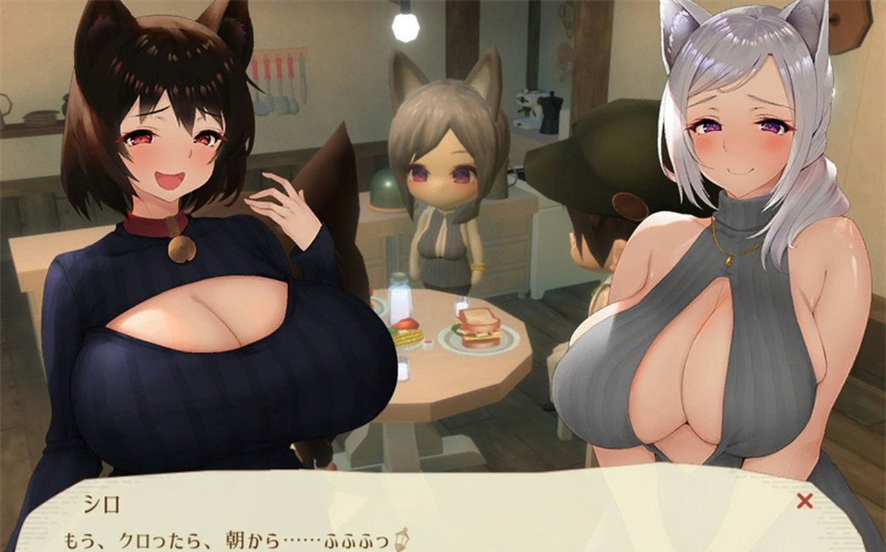 A1260 - 魔女与猫的桃源乡 魔女と猫の隠れ里 Ver1.01 DL完整版 免安装日文版[1.06GB]