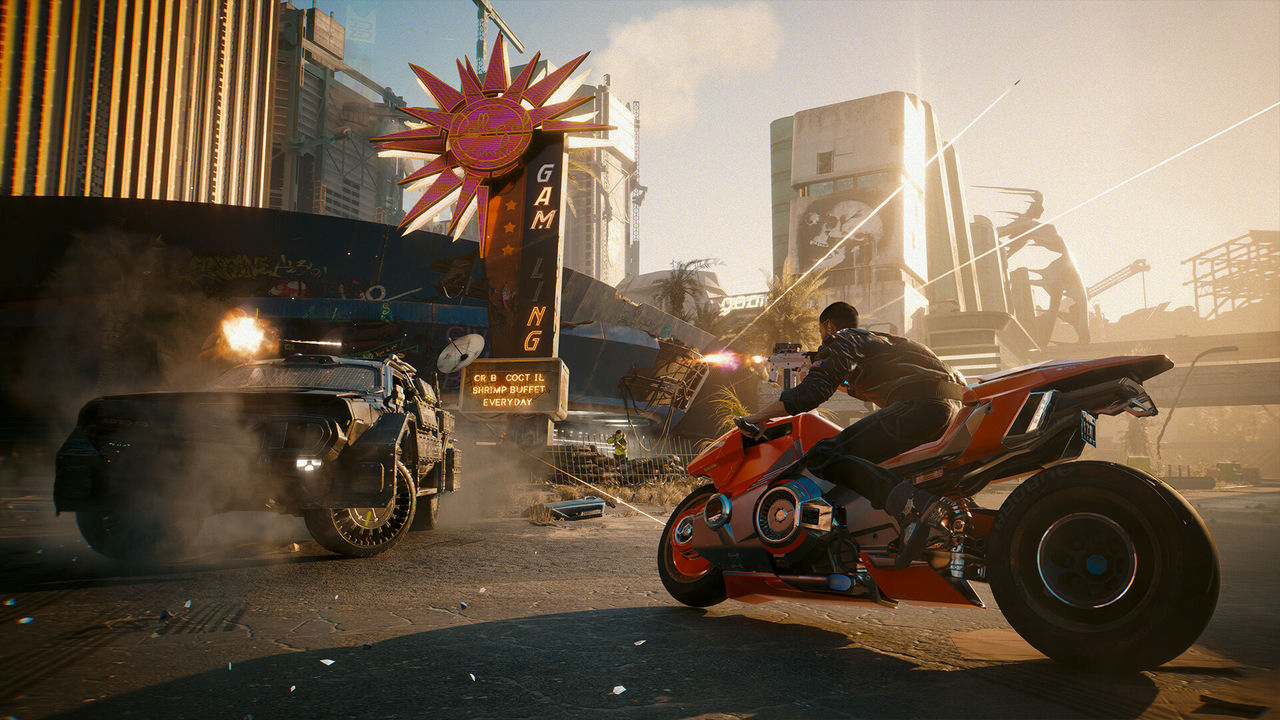 赛博朋克2077：往日之影 Cyberpunk 2077: Phantom Liberty v2.12+整合预售礼包+全部DLC 免安装终极典藏中文版[96.9GB]【B1437】