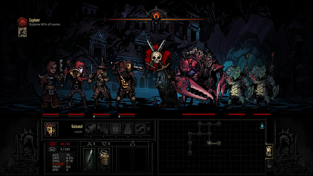 暗黑地牢 Darkest Dungeon Build 25622 免安装中文版Ancestral版[5.08GB]【B0931】