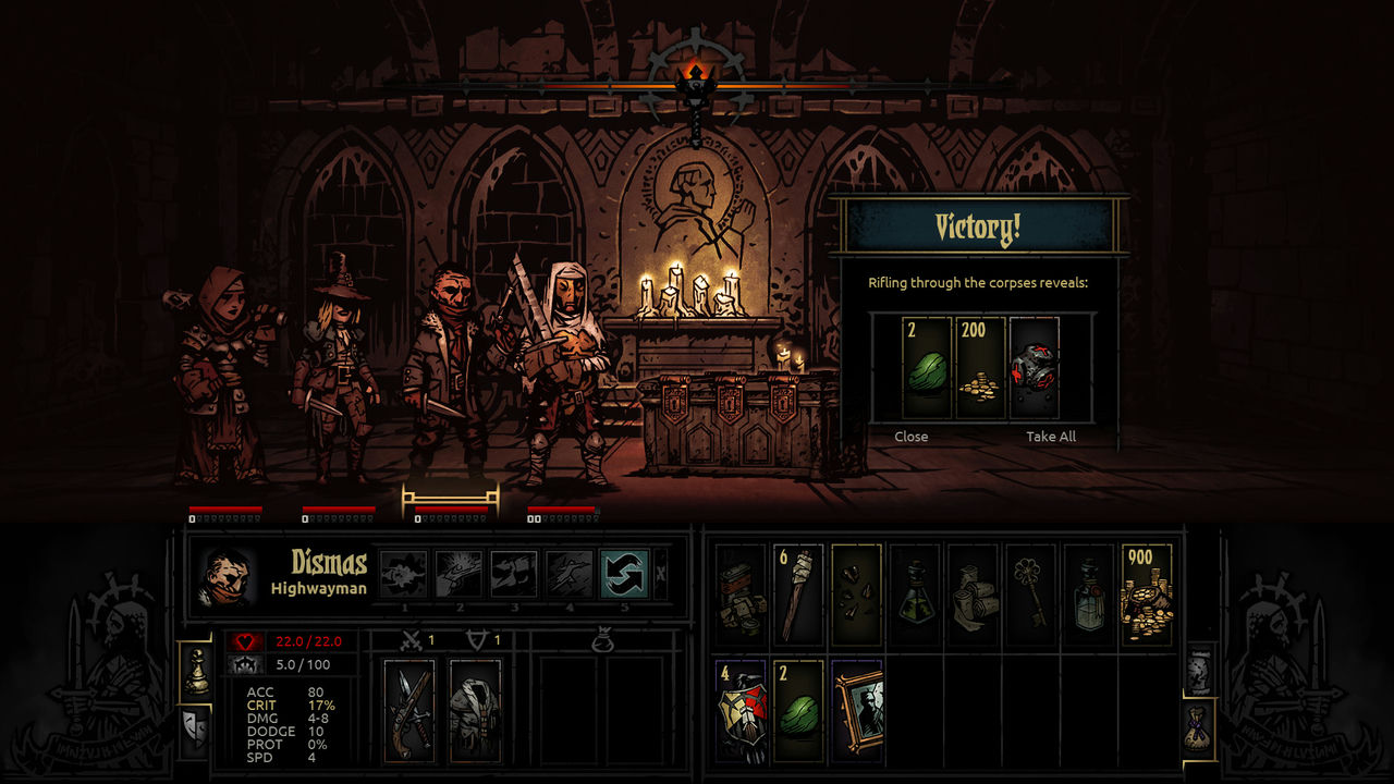 暗黑地牢 Darkest Dungeon Build 25622 免安装中文版Ancestral版[5.08GB]【B0931】