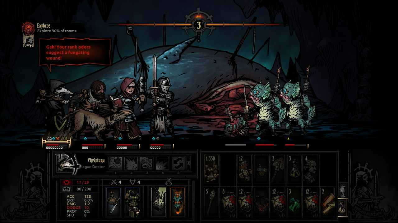 暗黑地牢 Darkest Dungeon Build 25622 免安装中文版Ancestral版[5.08GB]【B0931】