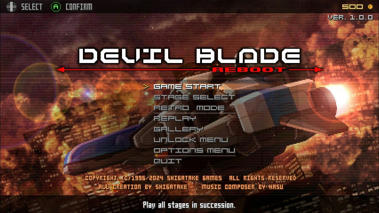 恶魔之刃：重启版 DEVIL BLADE REBOOT 免安装中文版[270MB]【B3503】