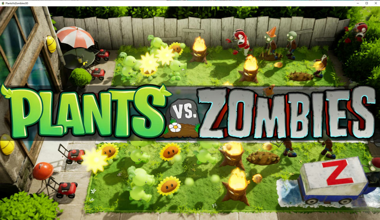 植物大战僵尸3D版 Plants VS Zombies 3D v1.6.1 免安装中文版[0.99GB]【B2789】