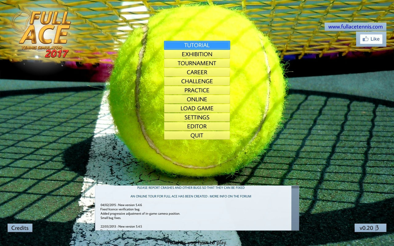 全王牌网球模拟器 Full Ace Tennis Simulator v2.3.1 免安装中文版[312MB]【B1389】