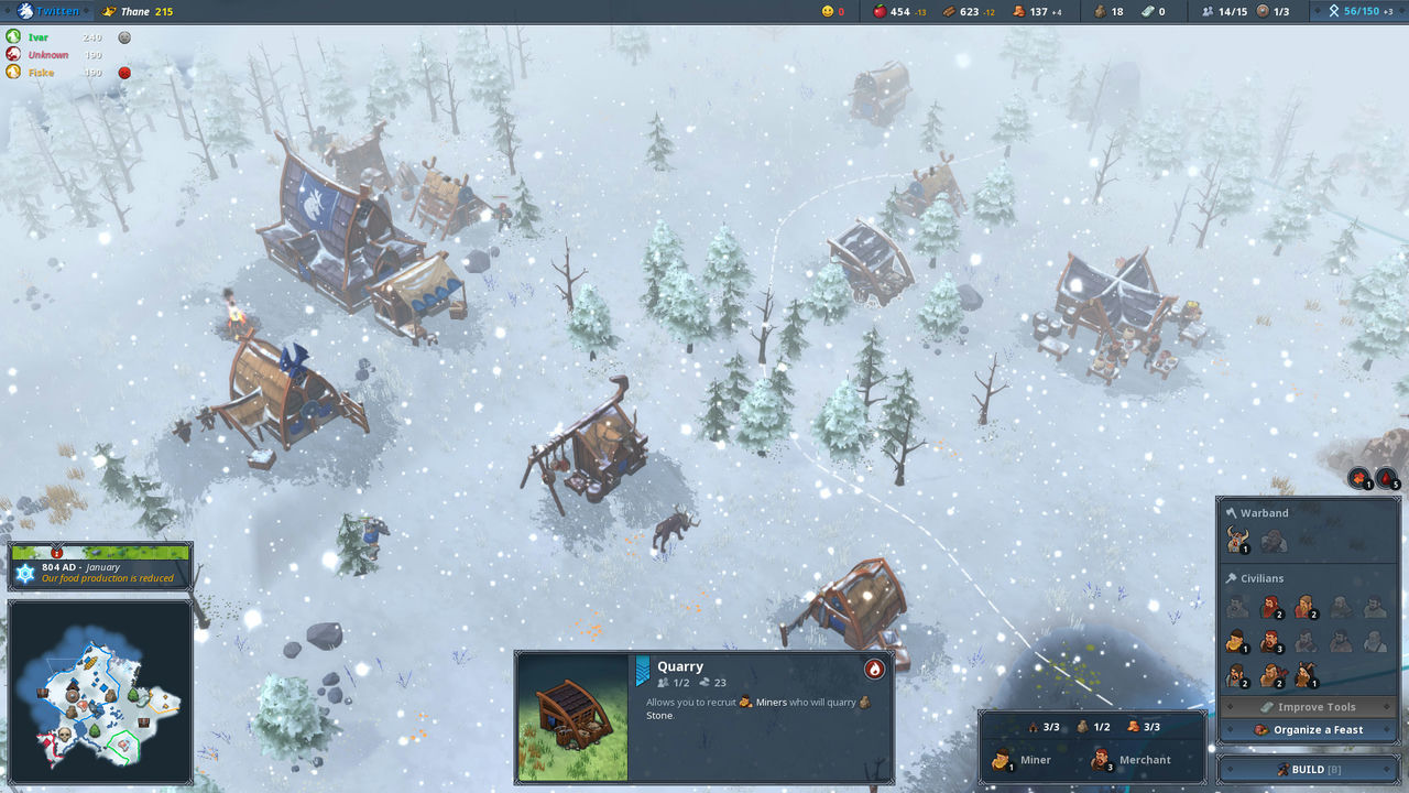 诺斯加德 北境之地 Northgard v3.0.17.30900+整合全部DLC 免安装中文版[2.51GB]【B1018】