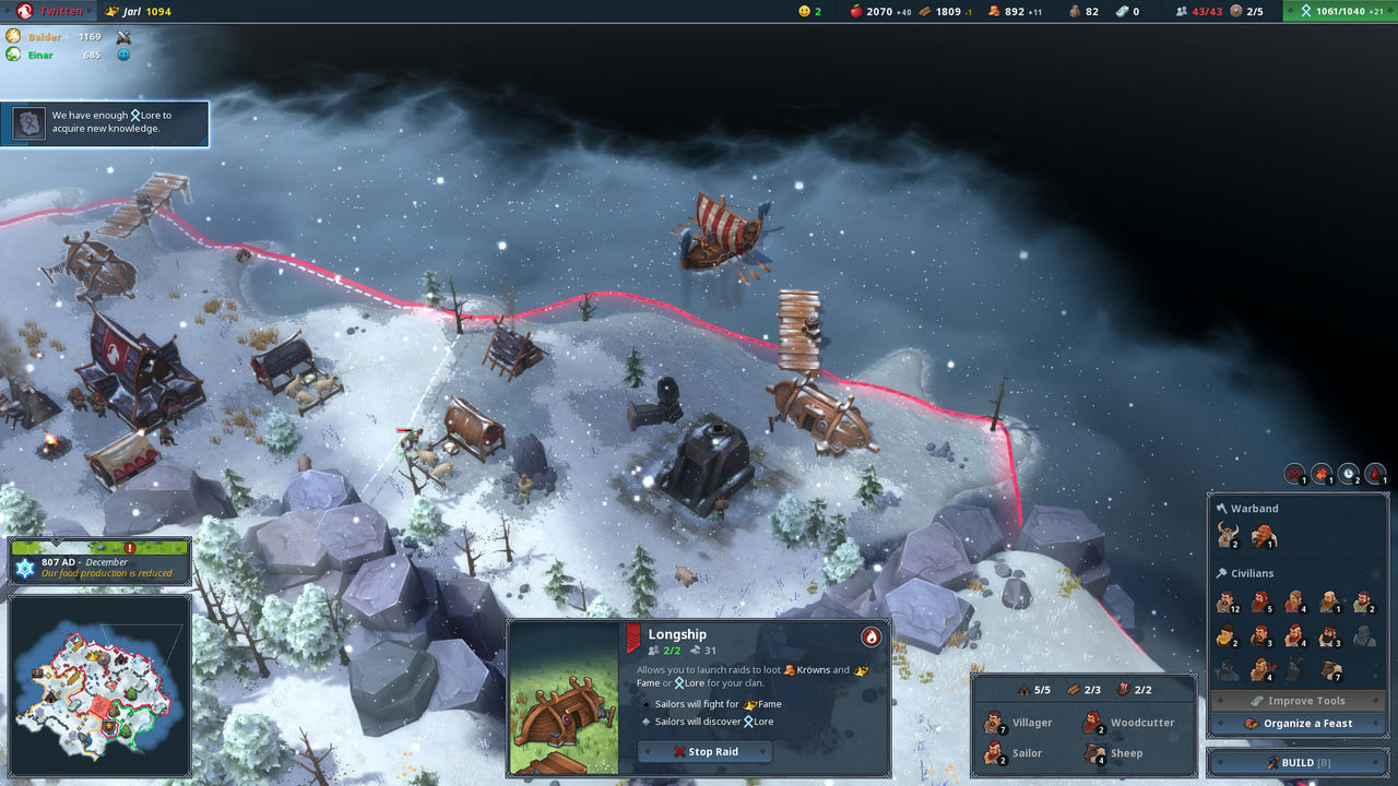 诺斯加德 北境之地 Northgard v3.0.17.30900+整合全部DLC 免安装中文版[2.51GB]【B1018】