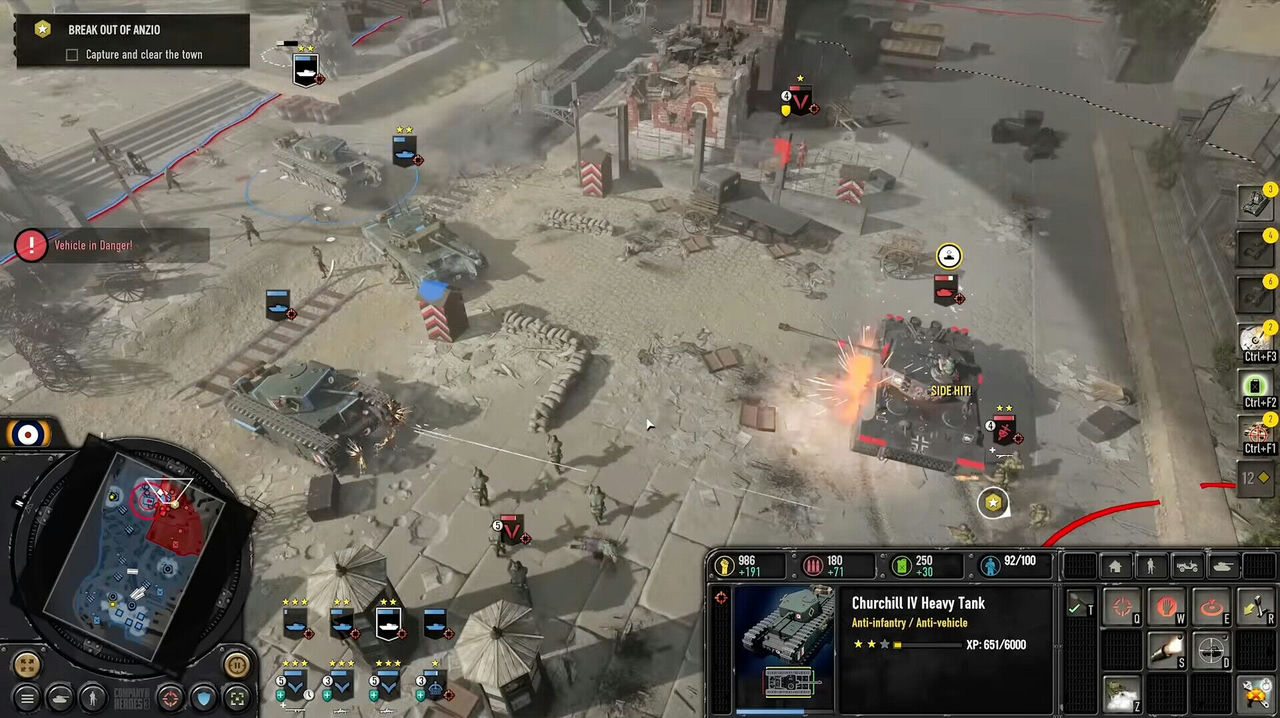 英雄连3 Company of Heroes 3 v1.4.2.21612+整合全部DLC 免安装中文豪华高级典藏版[27.84GB]【B0798】