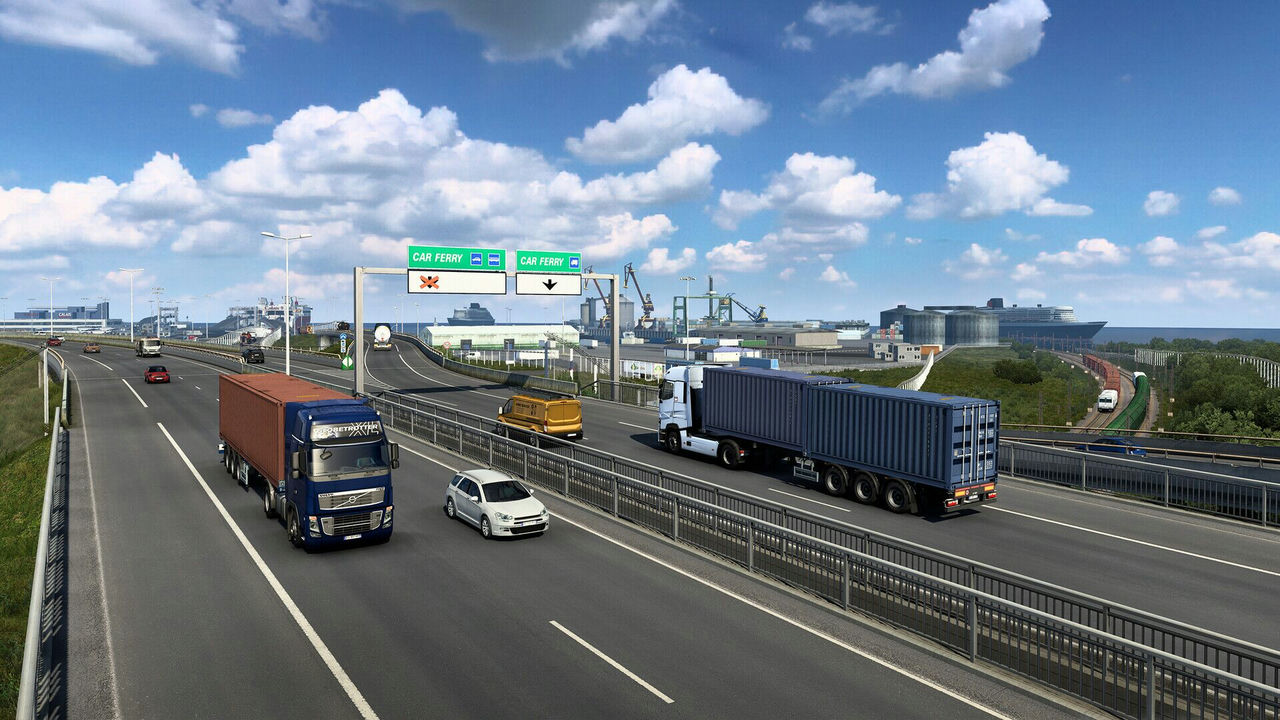 欧洲卡车模拟2 Euro Truck Simulator 2 v1.48.5.68s 免安装中文版[21.7GB]【B0406】