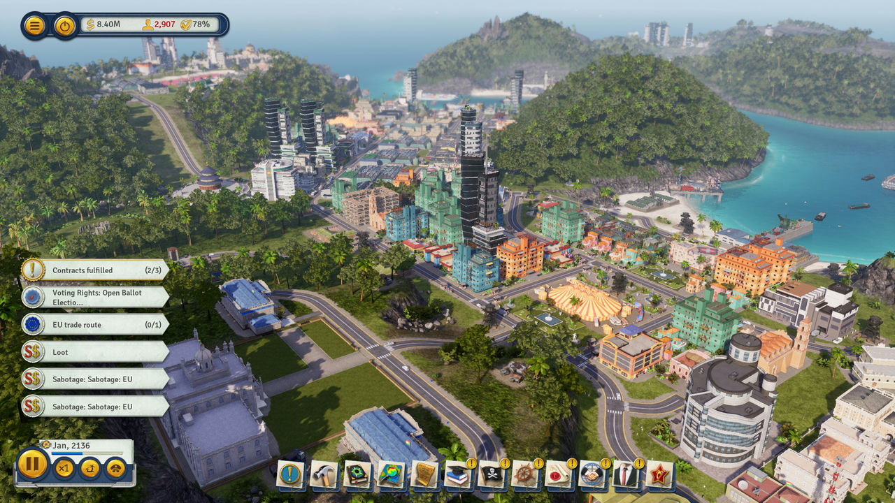 海岛大亨6 Tropico 6 v20-970+新边疆DLC+永恒的火焰+中文语音+全DLC+原声带+单机+联机 免安装中文豪华版[34.5GB]【B1051】