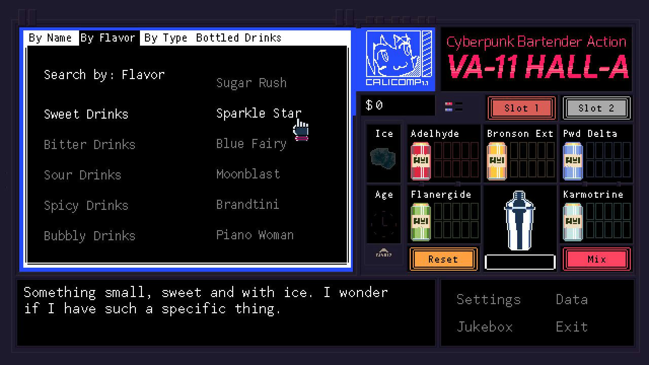 VA-11 Hall-A：赛博朋克酒保行动 Cyberpunk Bartender Action v1.3 免安装中文版[228MB]【B0501】