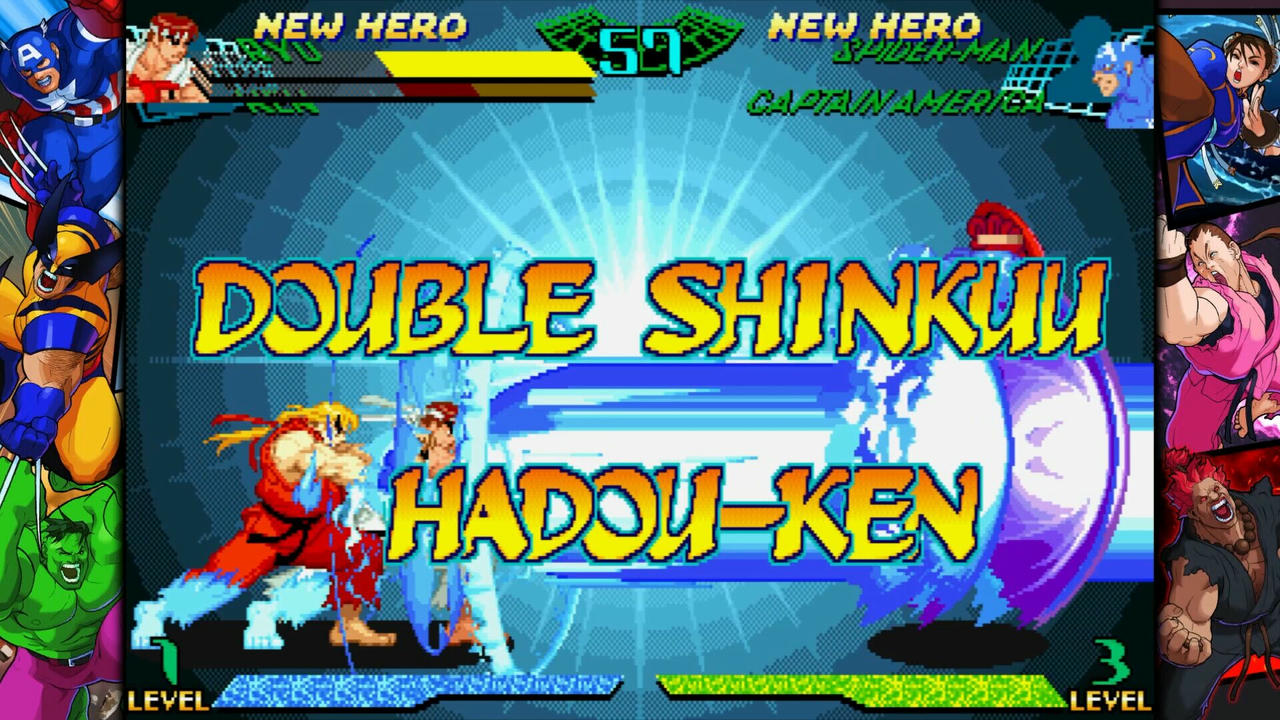 漫威 vs 卡普空格斗合集：经典街机 MARVEL vs CAPCOM Fighting Collection Arcade v1.0.0.2 免安装中文版[3.4GB]【B4354】