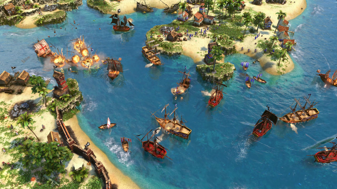 帝国时代3：决定版 Age of Empires III：Definitive Edition v100.15.59076.0.20250212.20250212+4DLC 免安装中文版[53.5GB]【B4637】