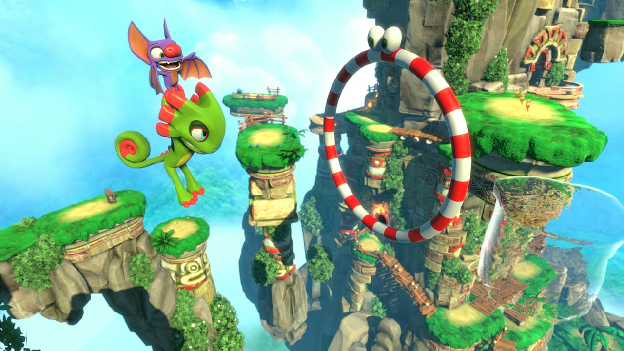 尤卡莱莉大冒险 Yooka Laylee 整合64Bit Tonic升级档+豪华版音乐和画册 免安装中文版[9.27GB]【B3417】